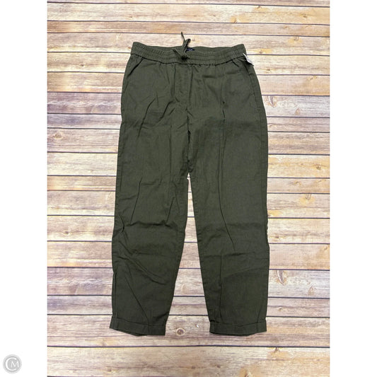 Pants Linen By J. Crew In Green, Size: 8