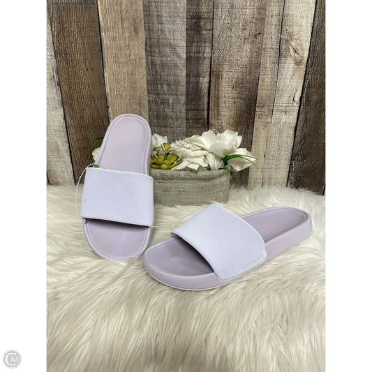 Shoes Flats By Lululemon In Purple, Size: 7