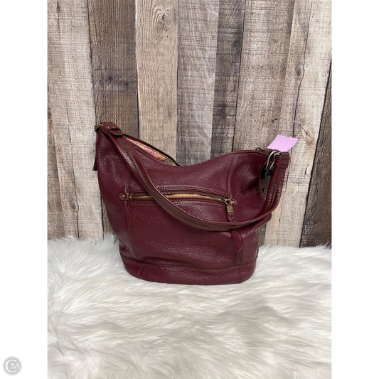 Handbag Leather By The Sak, Size: Medium