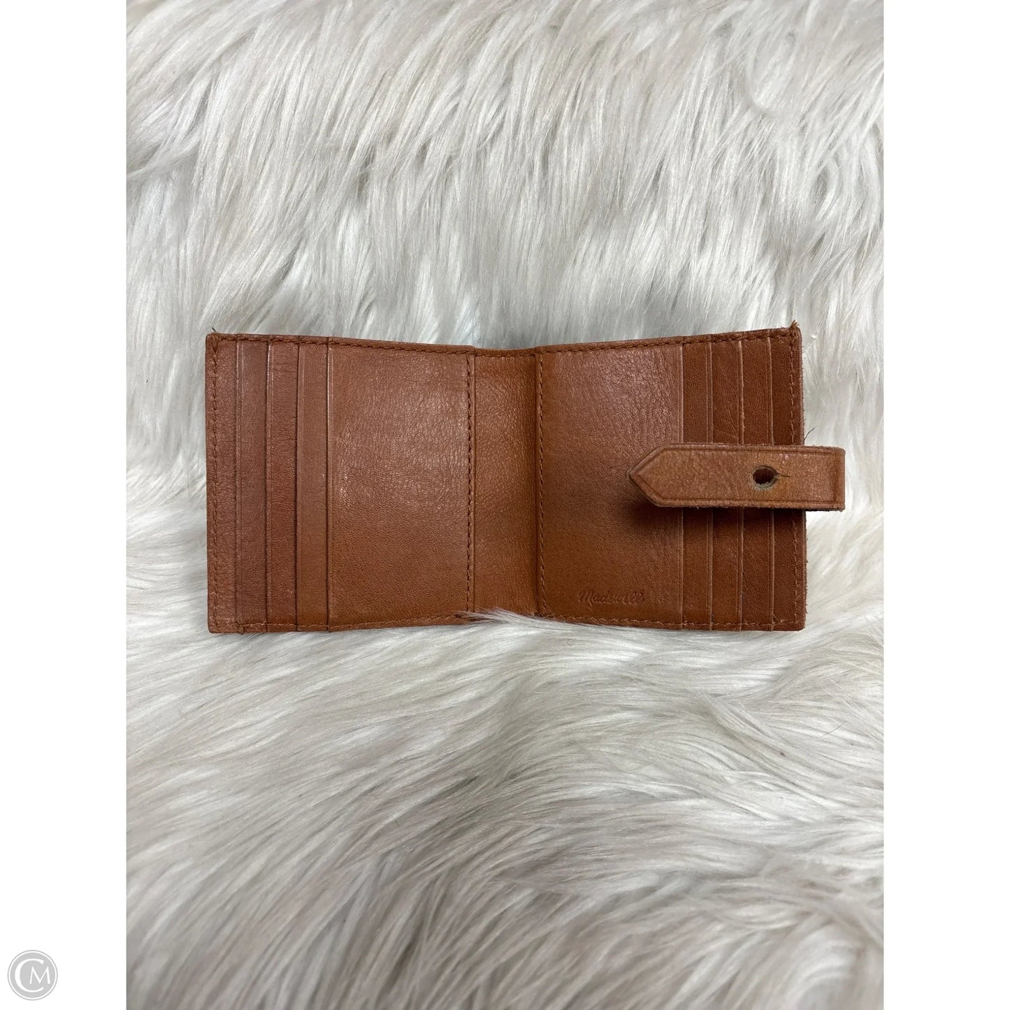 Wallet Leather By Madewell, Size: Small