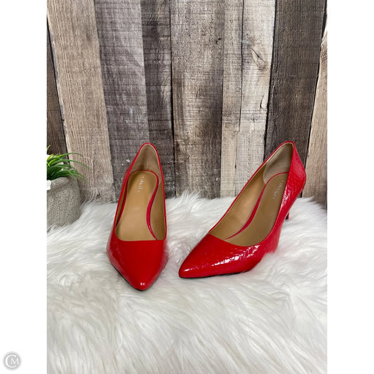 Shoes Heels Stiletto By Calvin Klein In Red, Size: 7