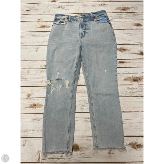 Jeans Skinny By Abercrombie And Fitch In Blue Denim, Size: 6