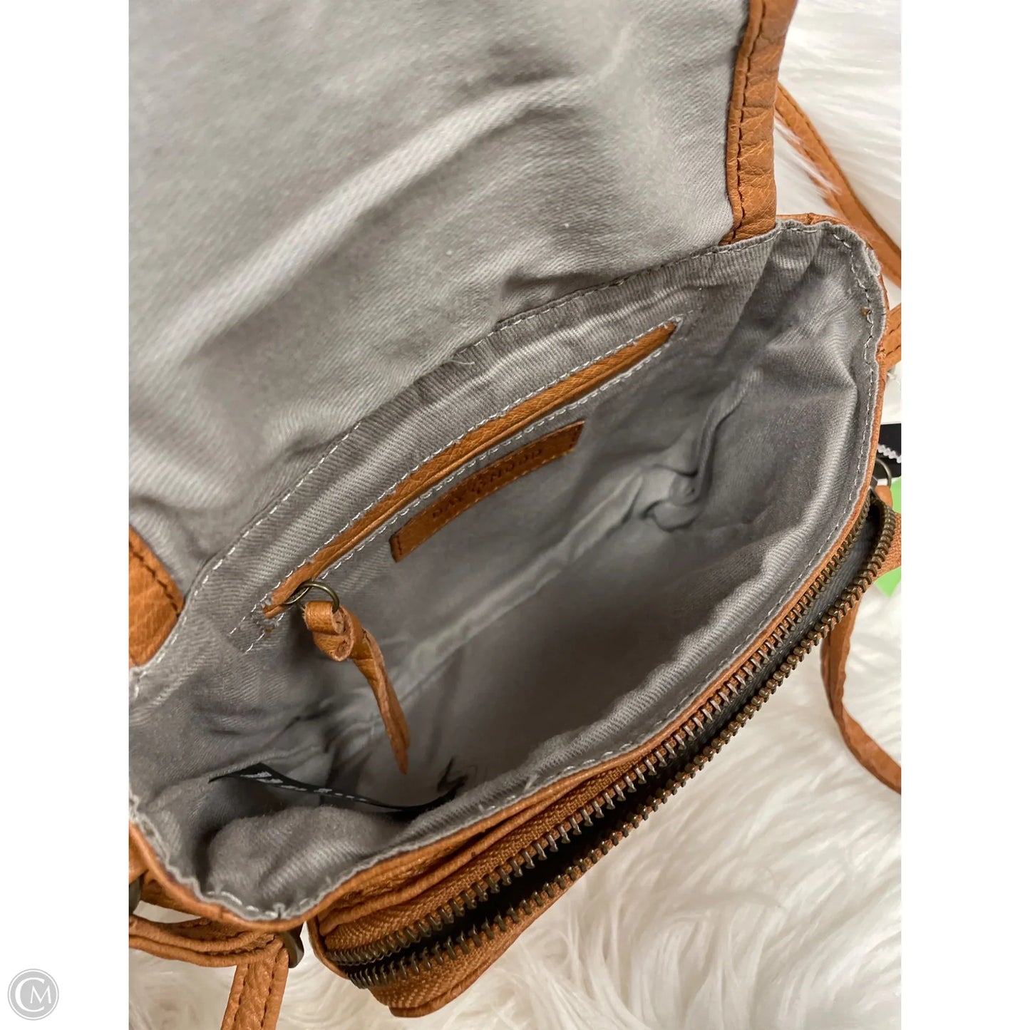 Crossbody Leather By Cme, Size: Small