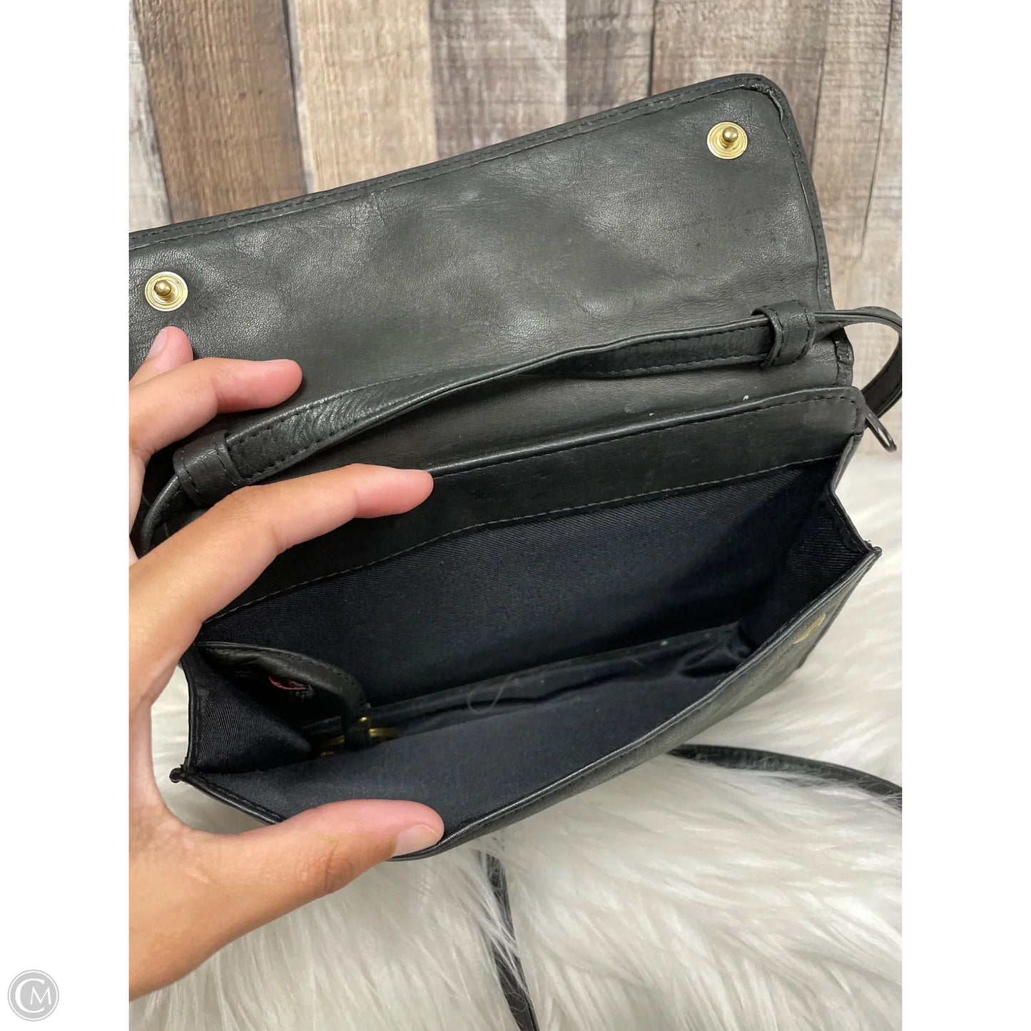 Crossbody Leather By Wilsons Leather, Size: Small