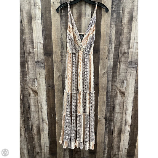 Dress Casual Maxi By Angie In Multi-colored, Size: Xs