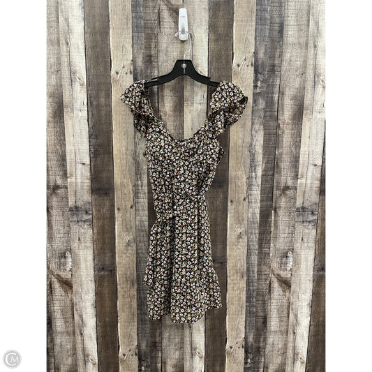 Dress Casual Short By Lila Rose In Floral Print, Size: S