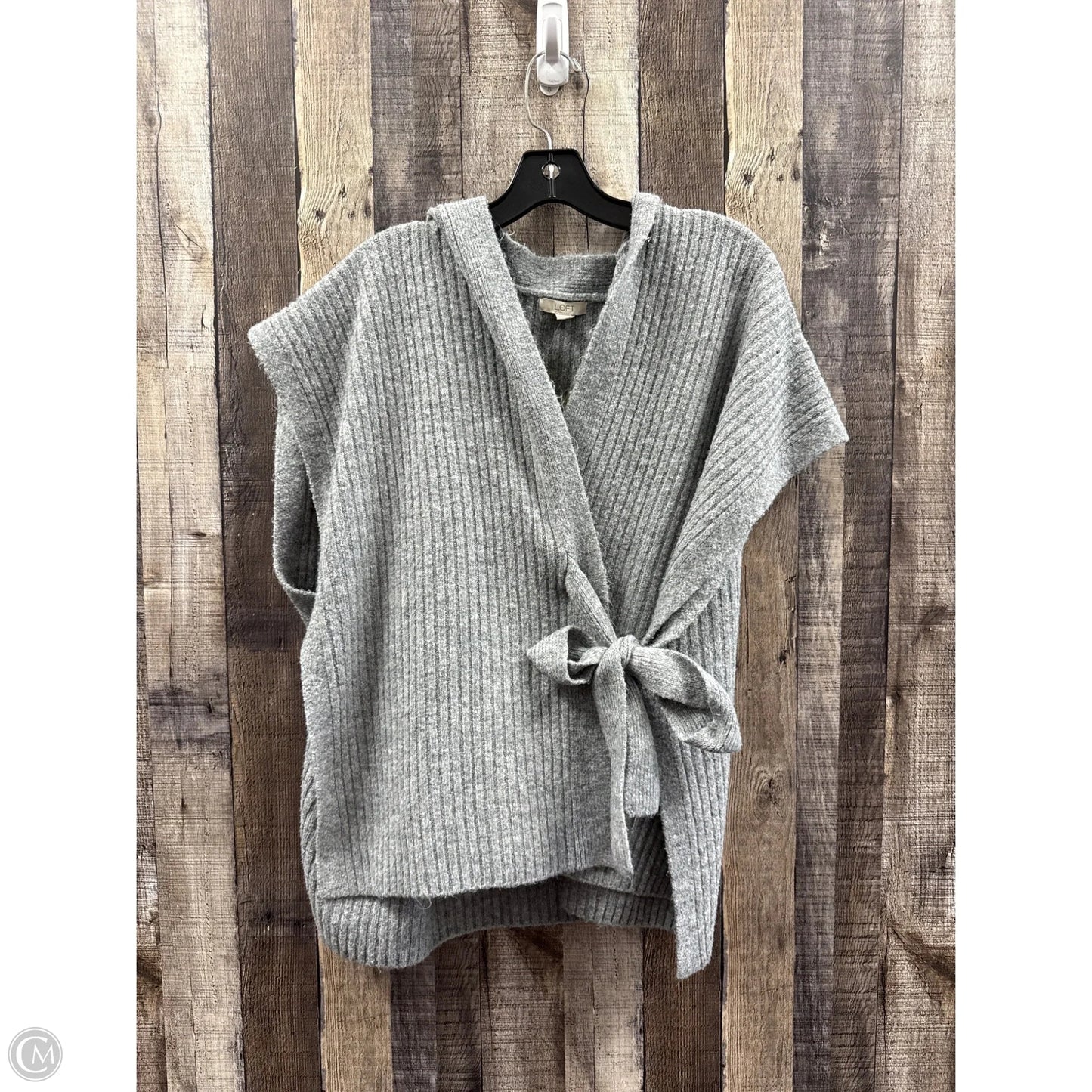 Cardigan By Loft In Grey, Size: S