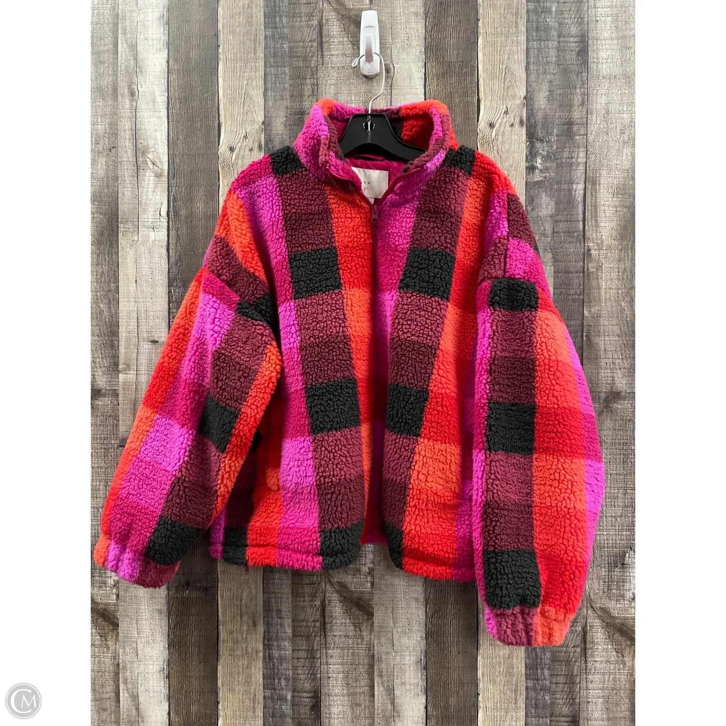 Jacket Fleece By A New Day In Multi-colored, Size: L