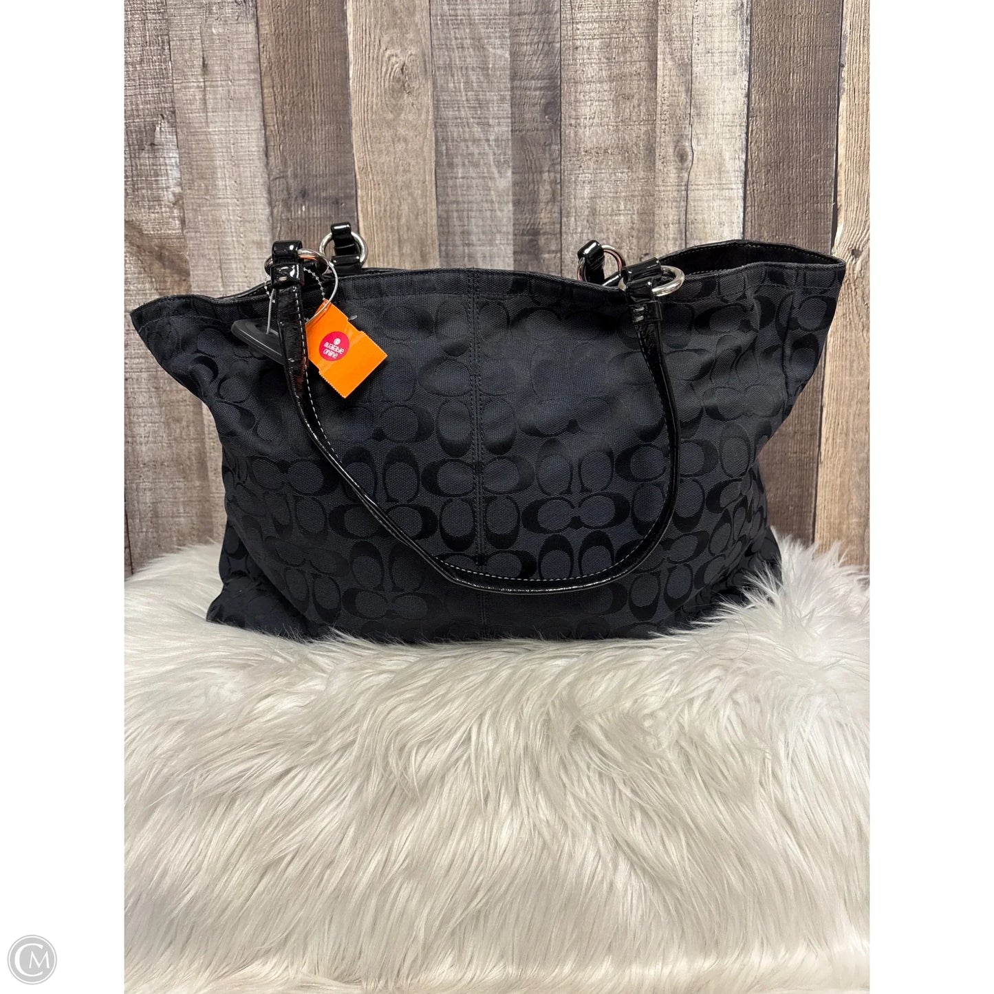 Handbag Designer By Coach, Size: Large