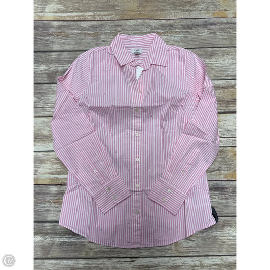 Top Long Sleeve By J. Crew In Striped Pattern, Size: Xs