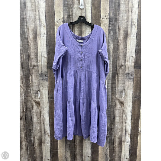 Dress Casual Short By Sonoma In Purple, Size: 2x