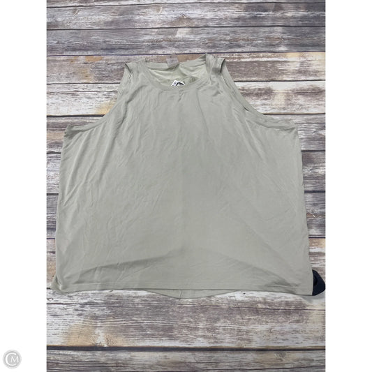 Athletic Tank Top By Calia In Green, Size: Xl