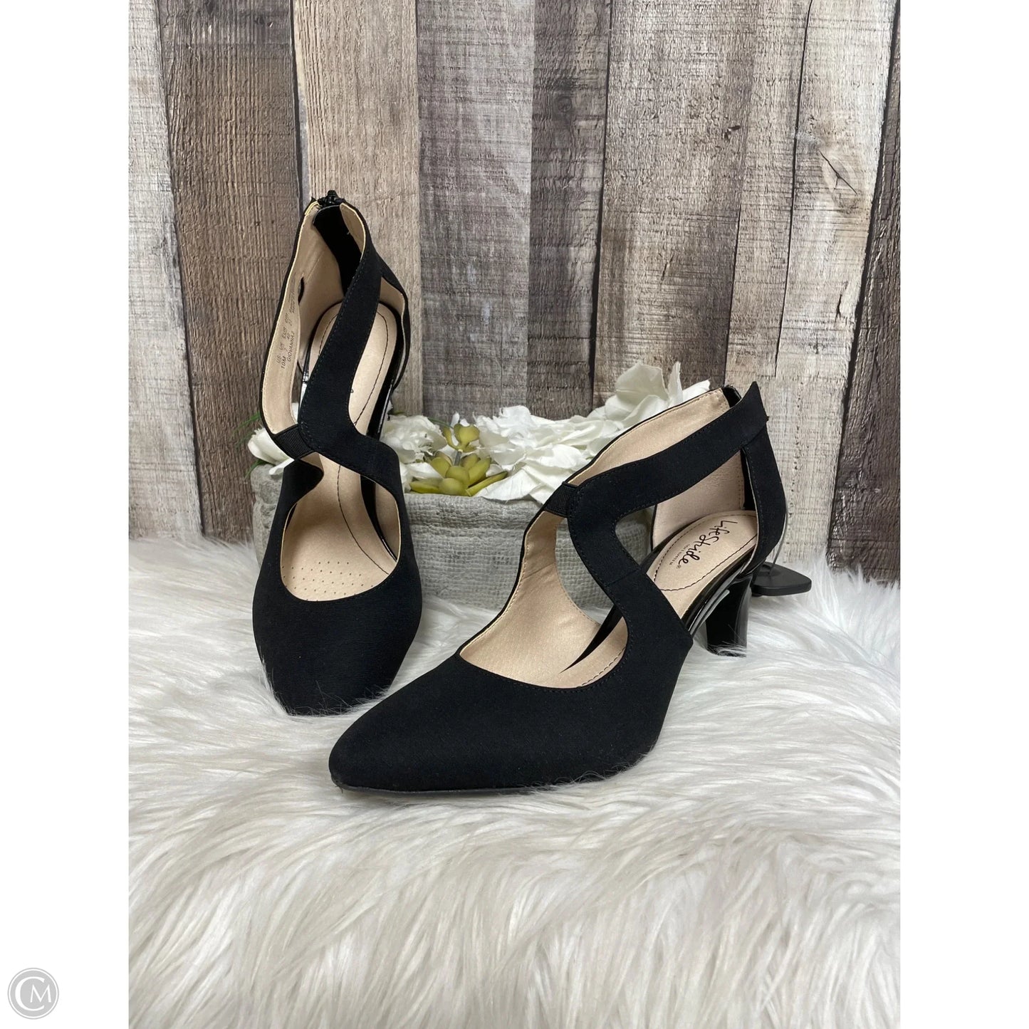 Shoes Heels Kitten By Cme In Black, Size: 10