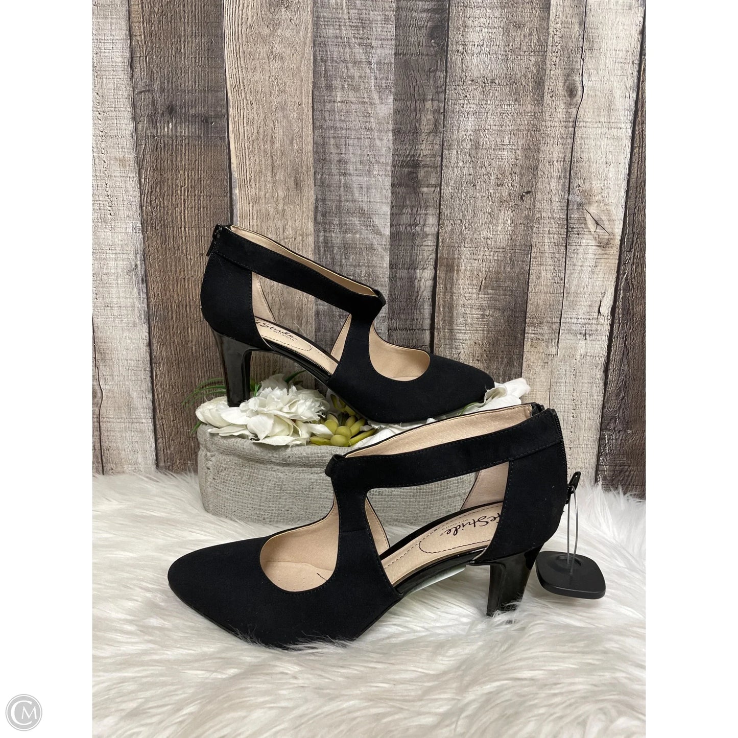 Shoes Heels Kitten By Cme In Black, Size: 10