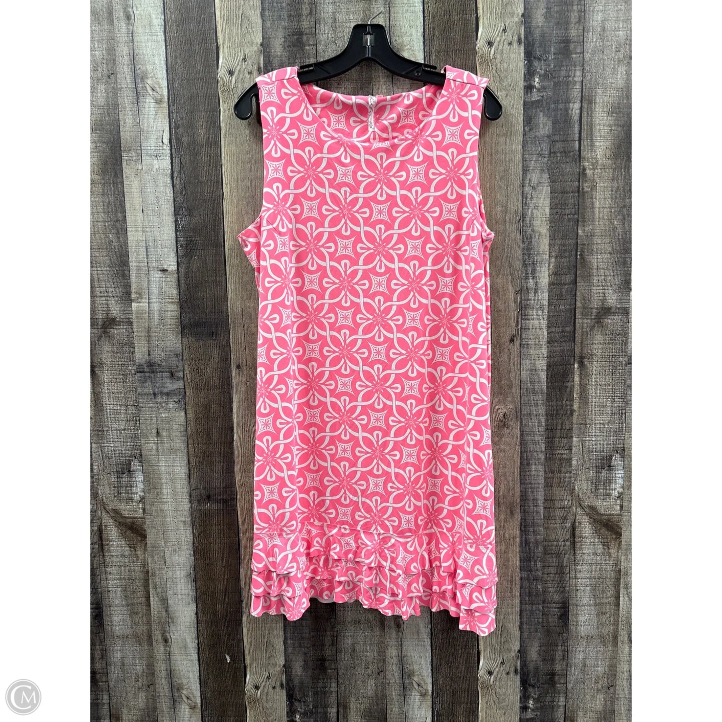Dress Casual Midi By Lulu B In Pink, Size: Xl