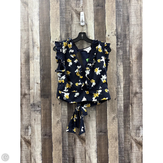 Top Sleeveless By J By Joie In Floral Print, Size: Xl
