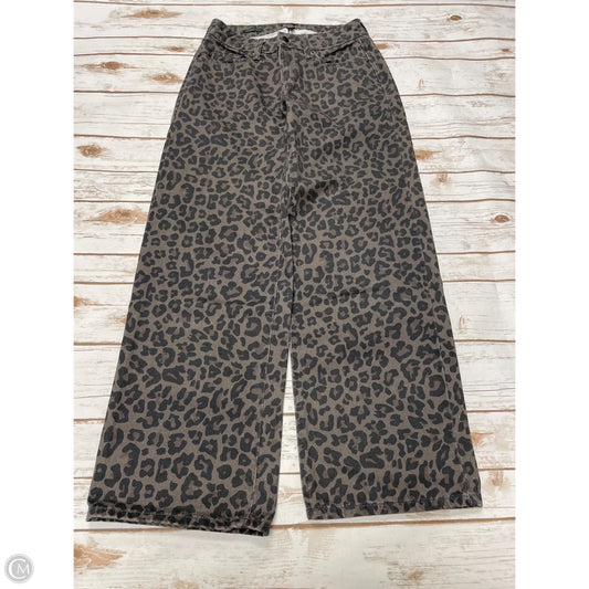 Jeans Wide Leg By Wild Fable In Animal Print, Size: 0