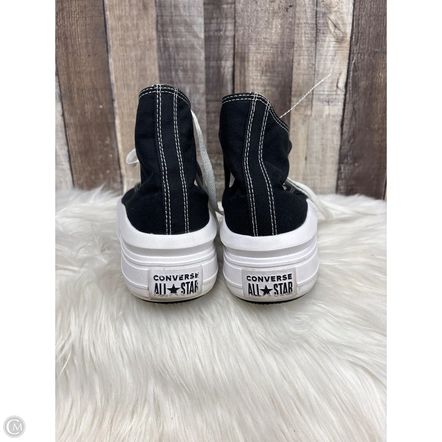 Shoes Sneakers By Converse In Black & White, Size: 10