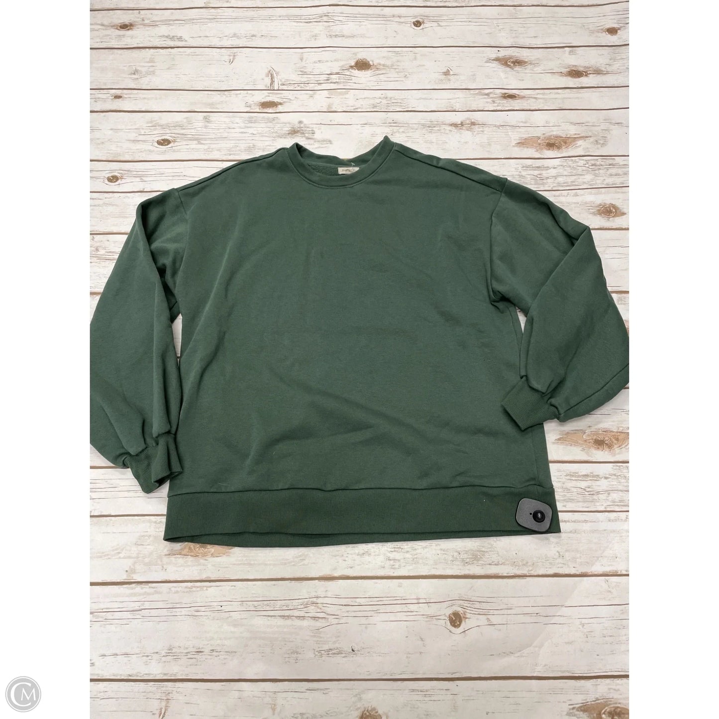 Sweatshirt Crewneck By Pilcro In Green, Size: S