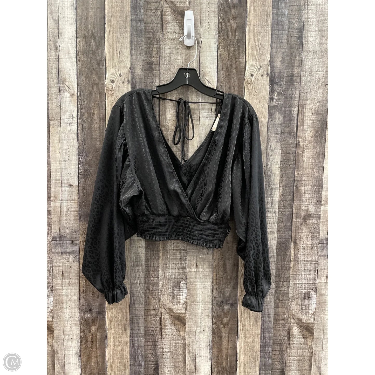 Top Long Sleeve By Altard State In Black, Size: M