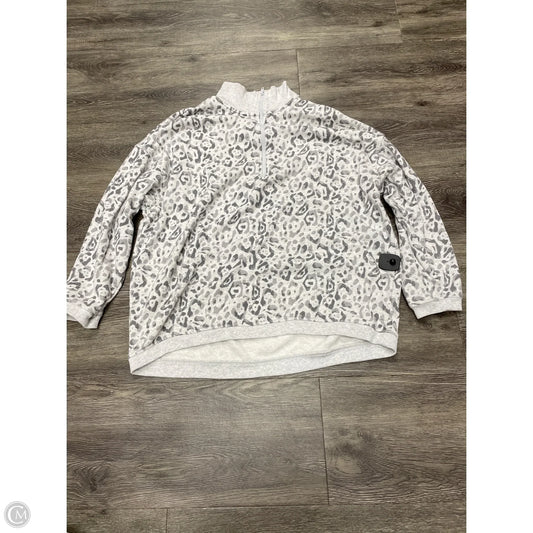 Sweatshirt Crewneck By Aerie In Leopard Print, Size: L