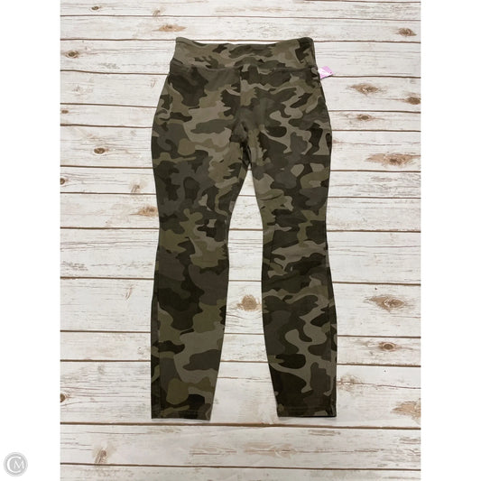 Pants Leggings By Wild Fable In Camouflage Print, Size: L