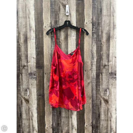 Top Sleeveless By Torrid In Red, Size: 2x