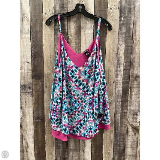 Top Sleeveless By Torrid In Multi-colored, Size: 2x