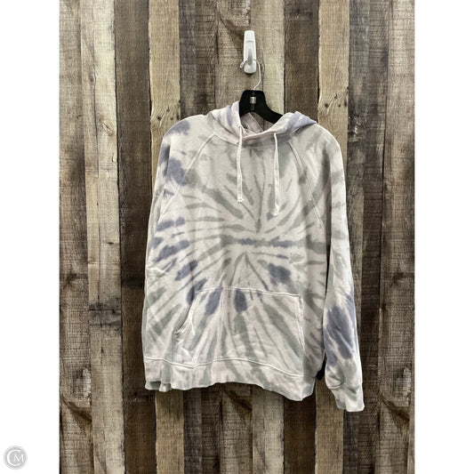 Sweatshirt Hoodie By So In Tie Dye Print, Size: Xl