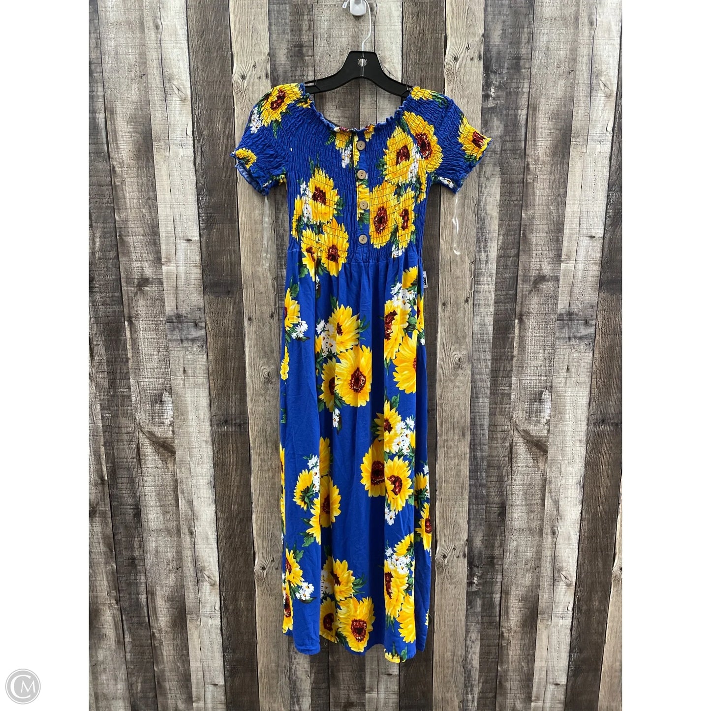 Dress Casual Maxi By Cme In Blue, Size: L