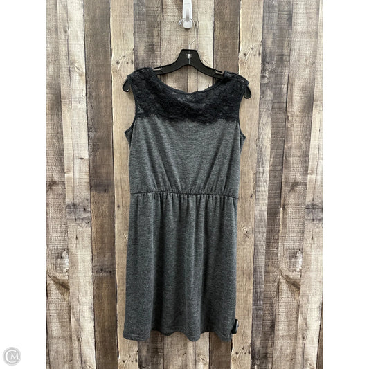 Dress Casual Short By Loft In Grey, Size: Mp