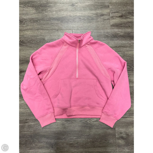 Sweatshirt Collar By Cme In Pink, Size: Xl