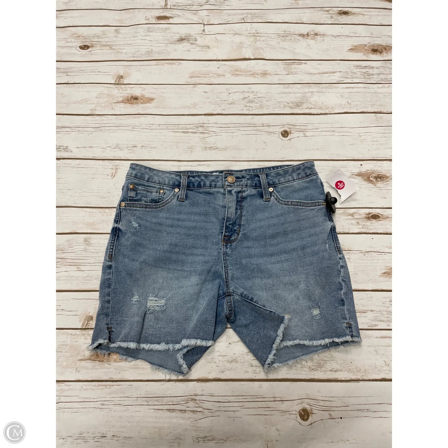 Shorts By Seven 7 In Blue Denim, Size: 8