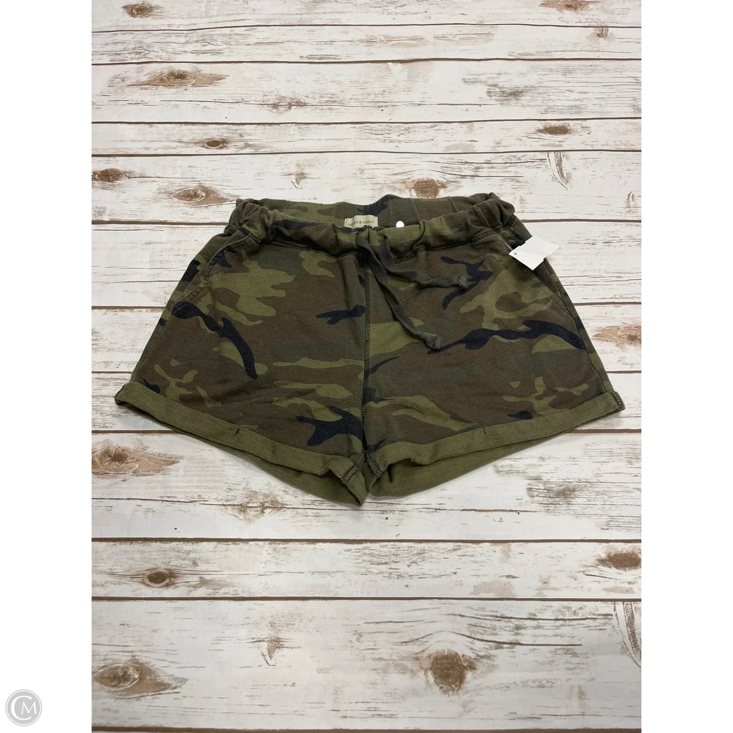 Shorts By Thread And Supply In Camouflage Print, Size: S