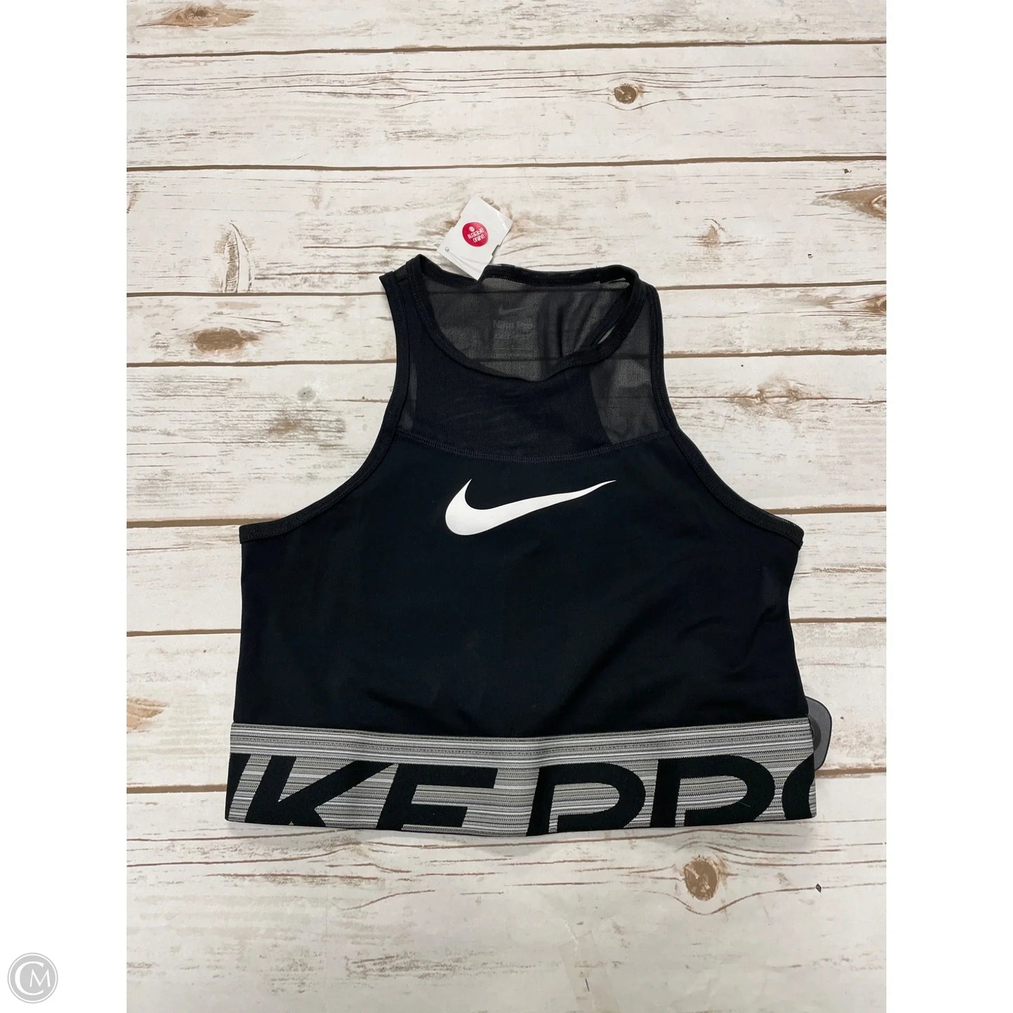 Athletic Tank Top By Nike In Black, Size: S