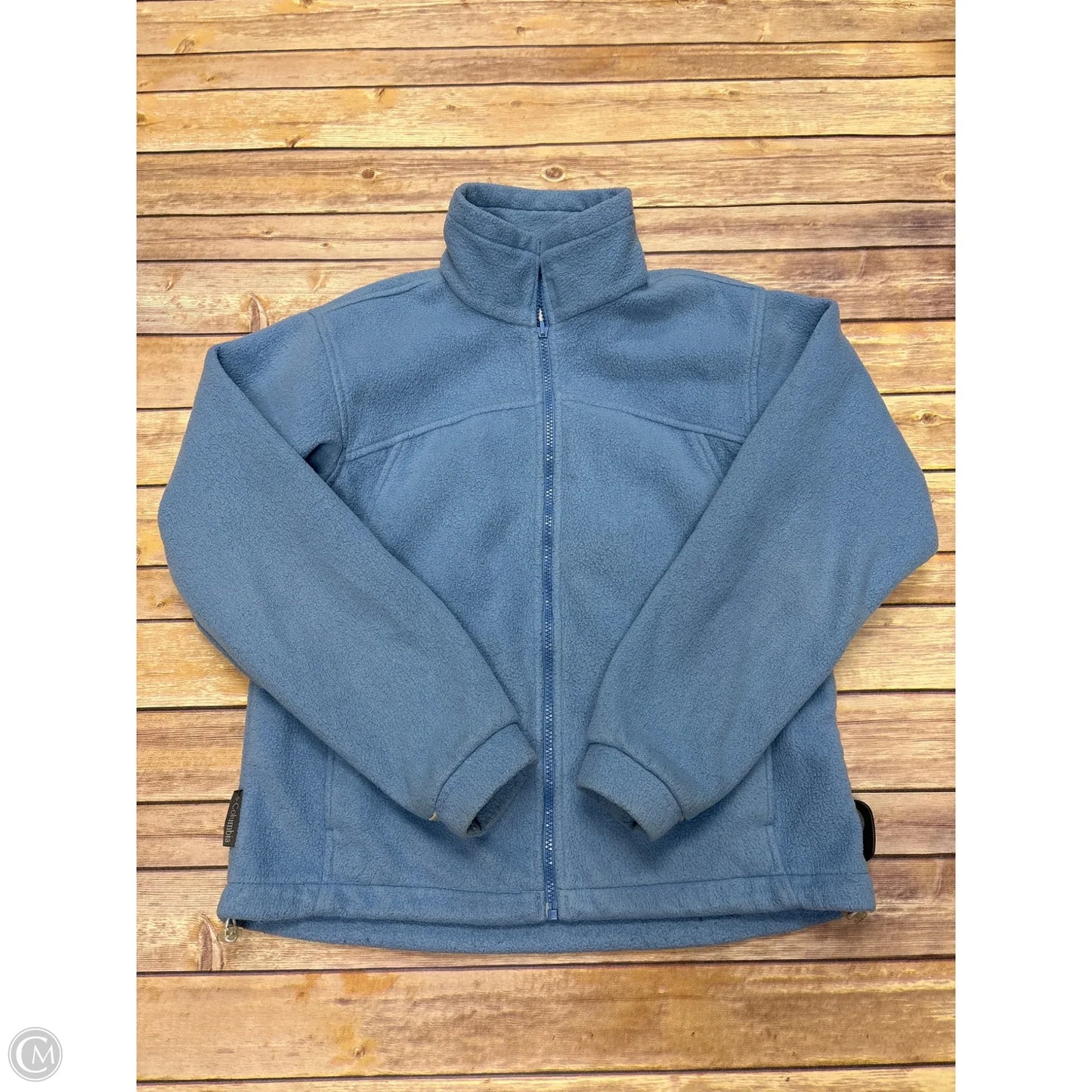 Jacket Fleece By Columbia In Blue, Size: M