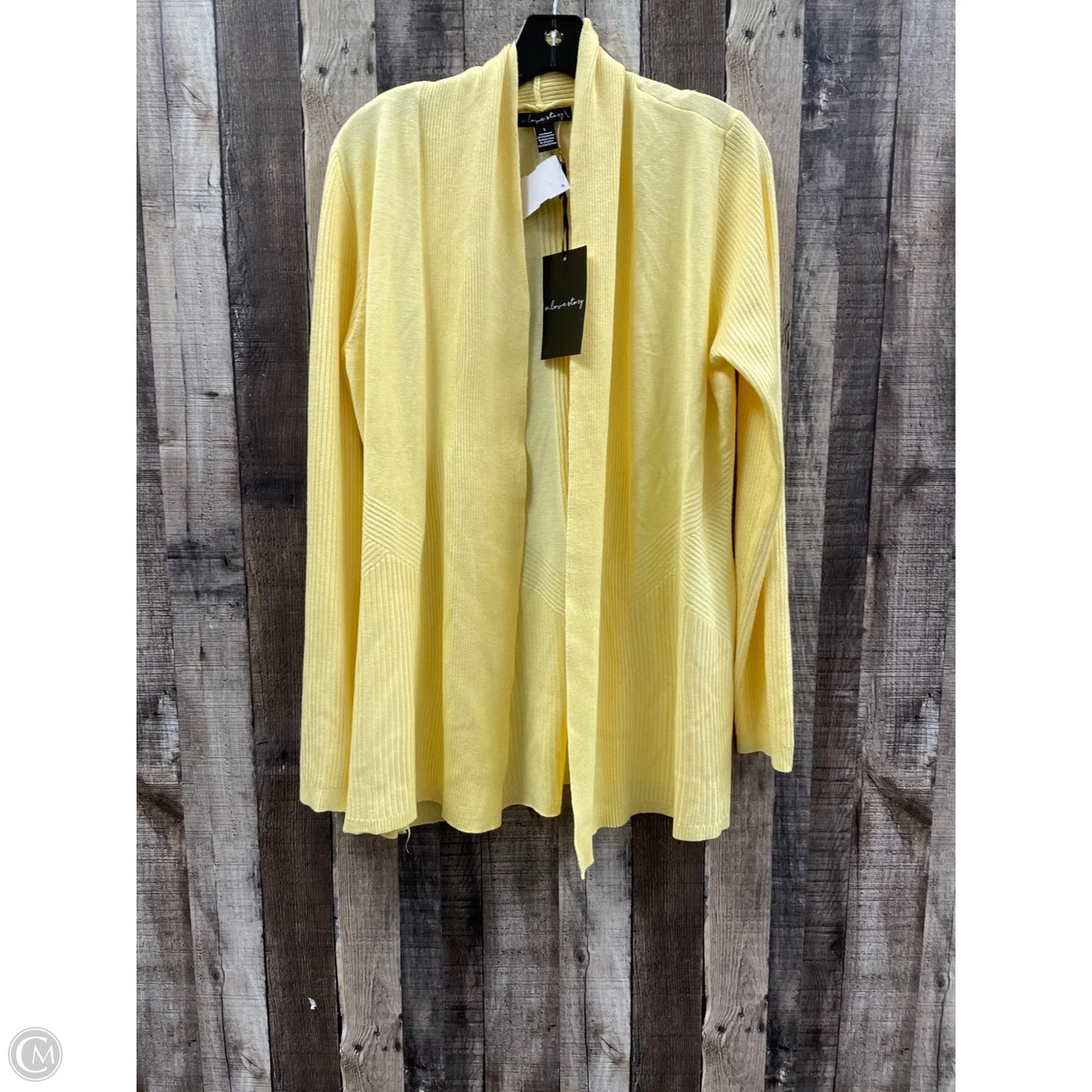 Cardigan By Cme In Yellow, Size: L