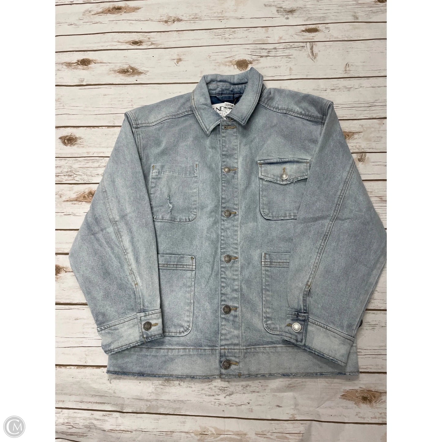 Jacket Denim By Cmc In Blue Denim, Size: Xs
