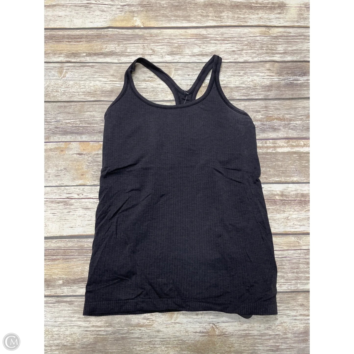 Athletic Tank Top By Lululemon In Black, Size: 8