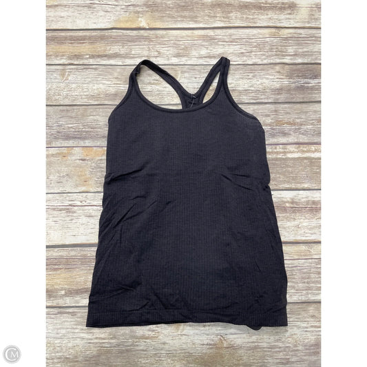 Athletic Tank Top By Lululemon In Black, Size: 8