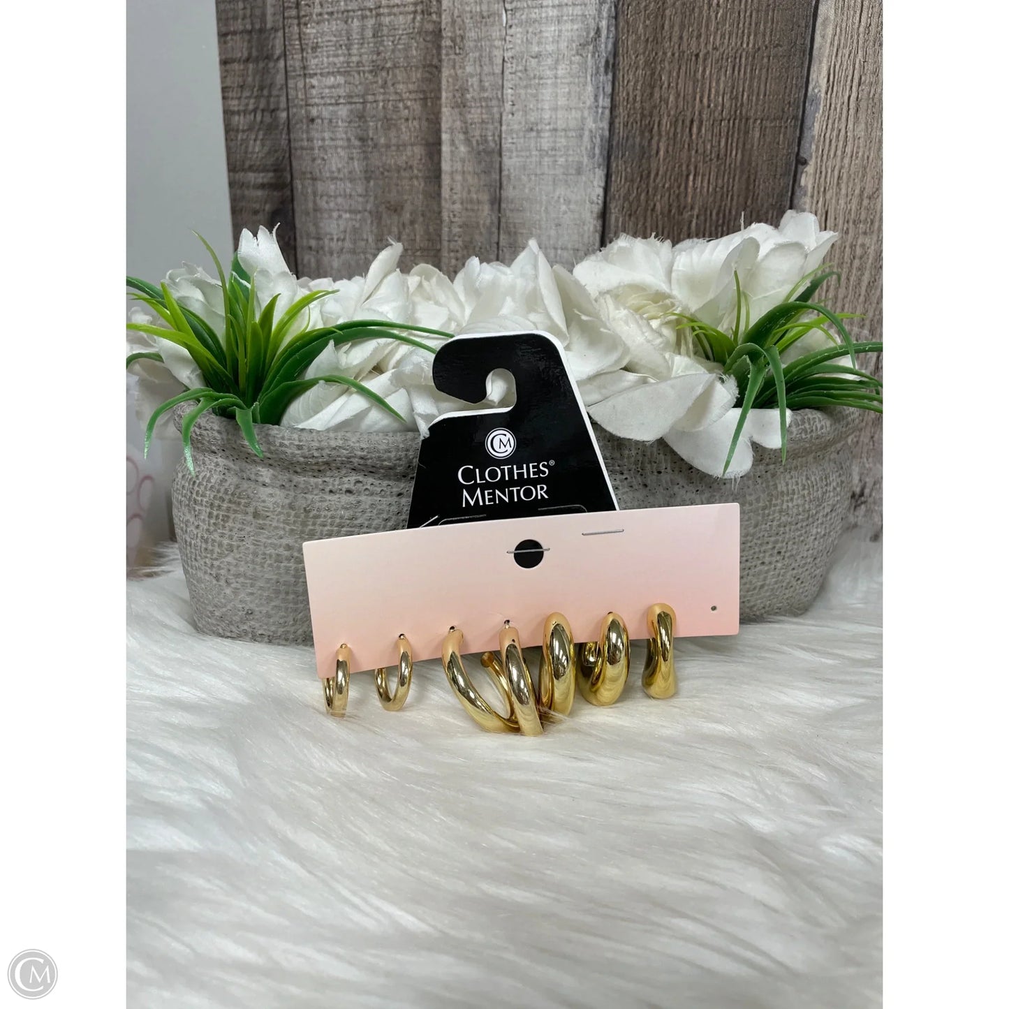 Earrings Hoop By Cme, Size: 04 Piece Set