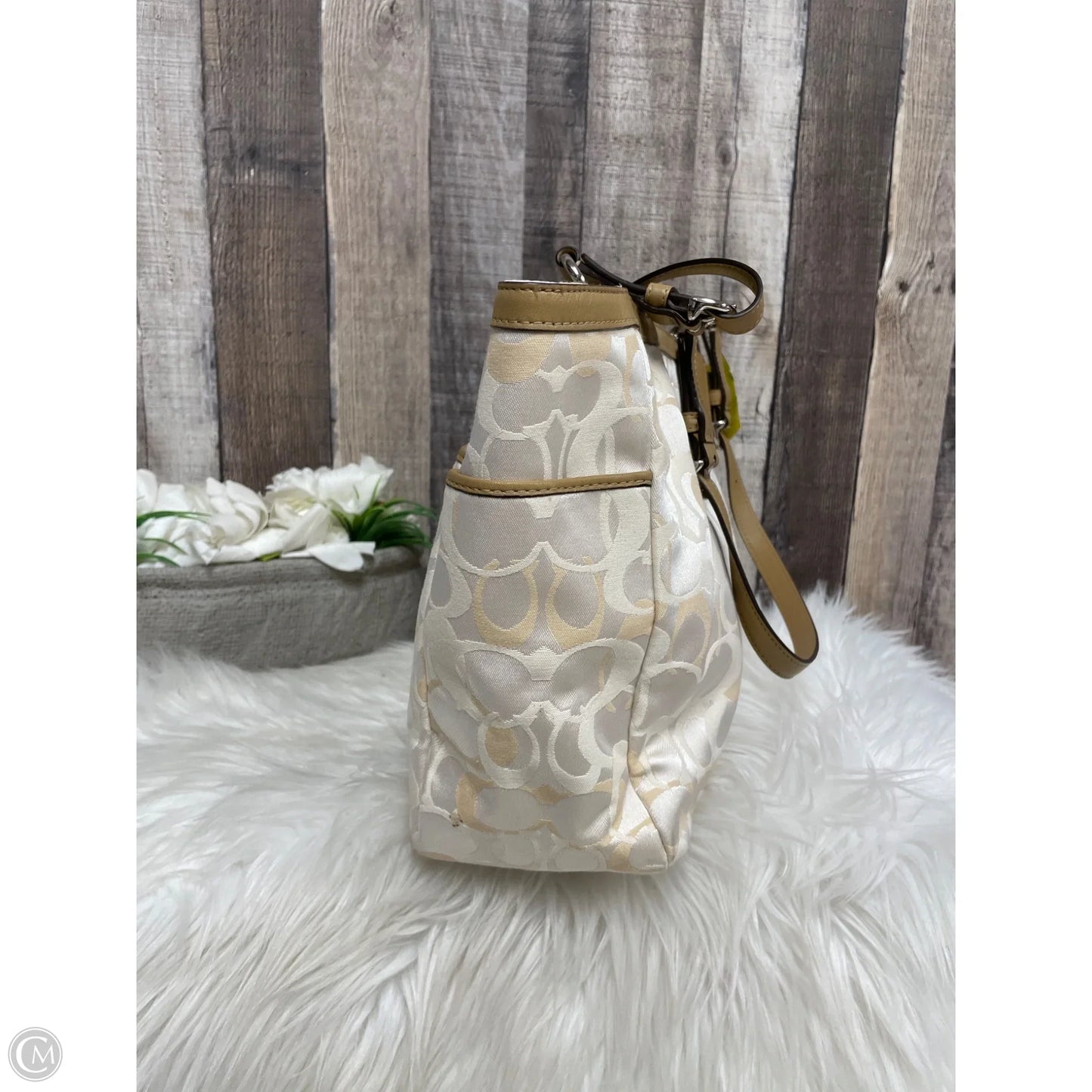 Handbag Designer By Coach, Size: Large