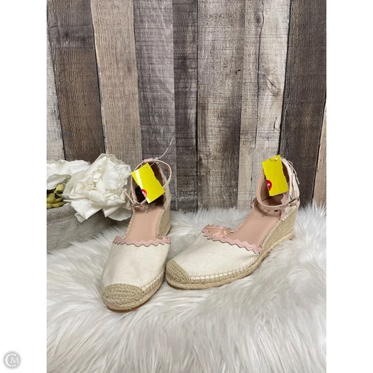 Sandals Designer By Kate Spade In Tan, Size: 8