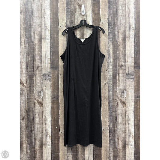 Dress Casual Maxi By Terra & Sky In Black, Size: 1x