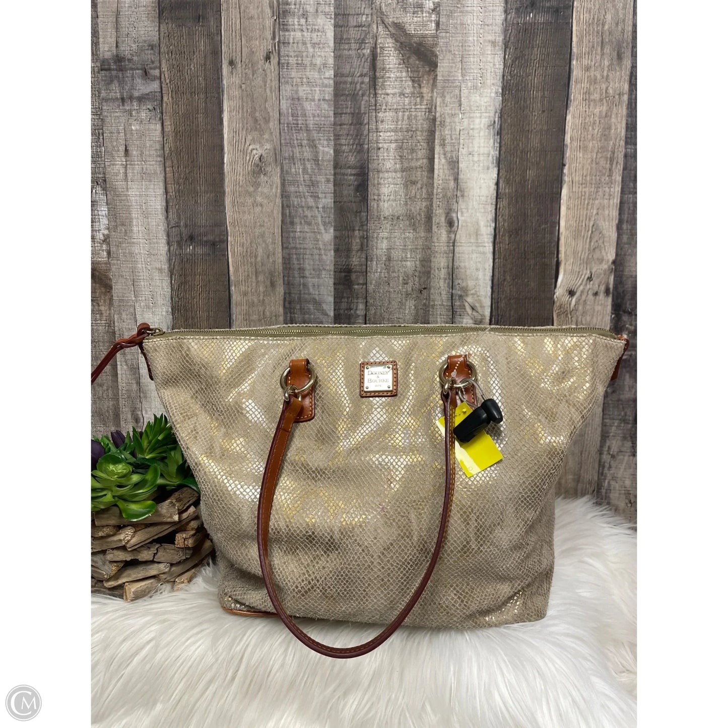 Handbag Designer By Dooney And Bourke, Size: Large