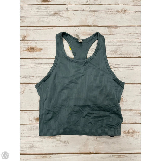 Athletic Bra By Fabletics In Teal, Size: L