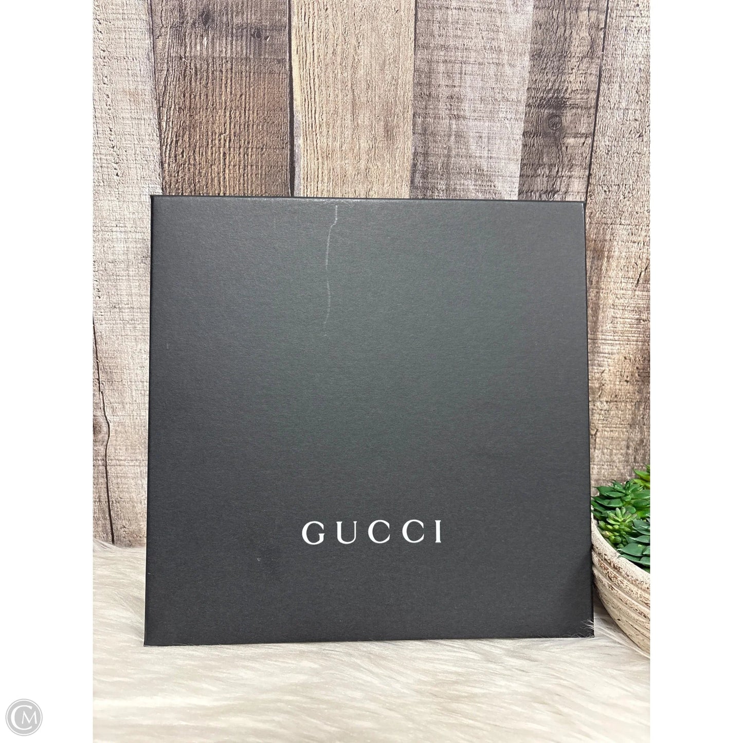 Accessory Luxury Designer Label By Gucci, Size: Medium