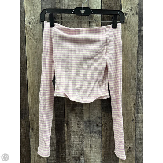 Top Long Sleeve By Cmf In Striped Pattern, Size: Xs