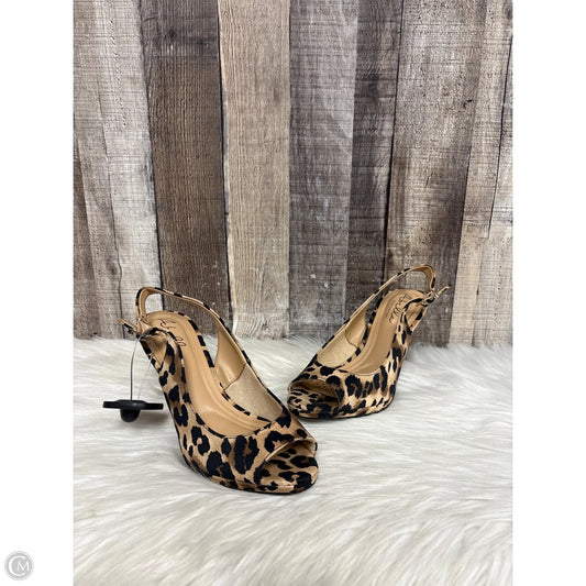 Shoes Heels Stiletto By Abella In Animal Print, Size: 7