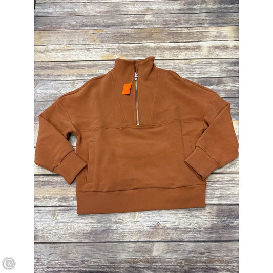 Top Long Sleeve By Varley In Tan, Size: Xs